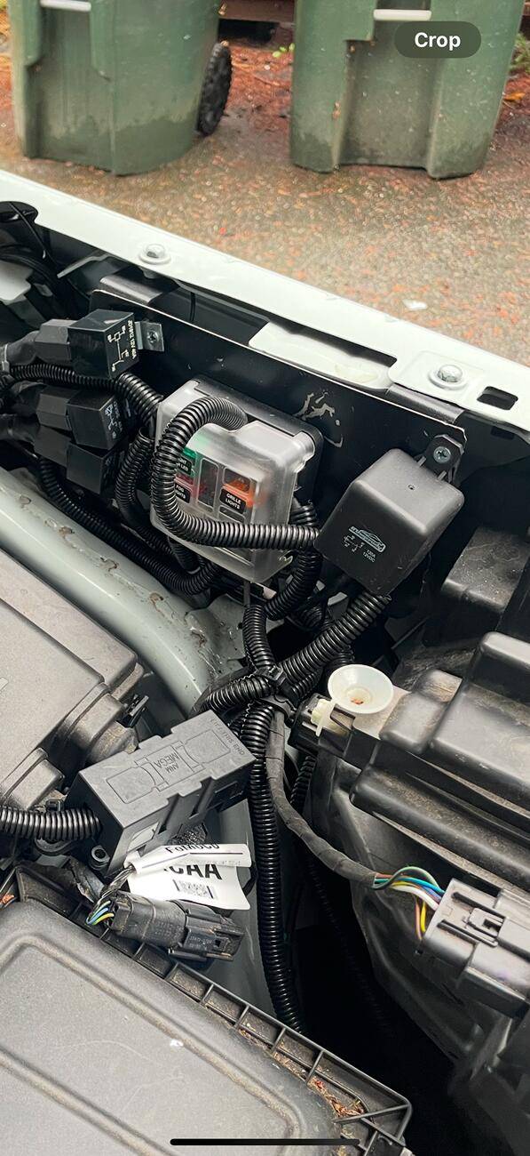 Ford Bronco Sport Auxbeam Mount location IMG_5983