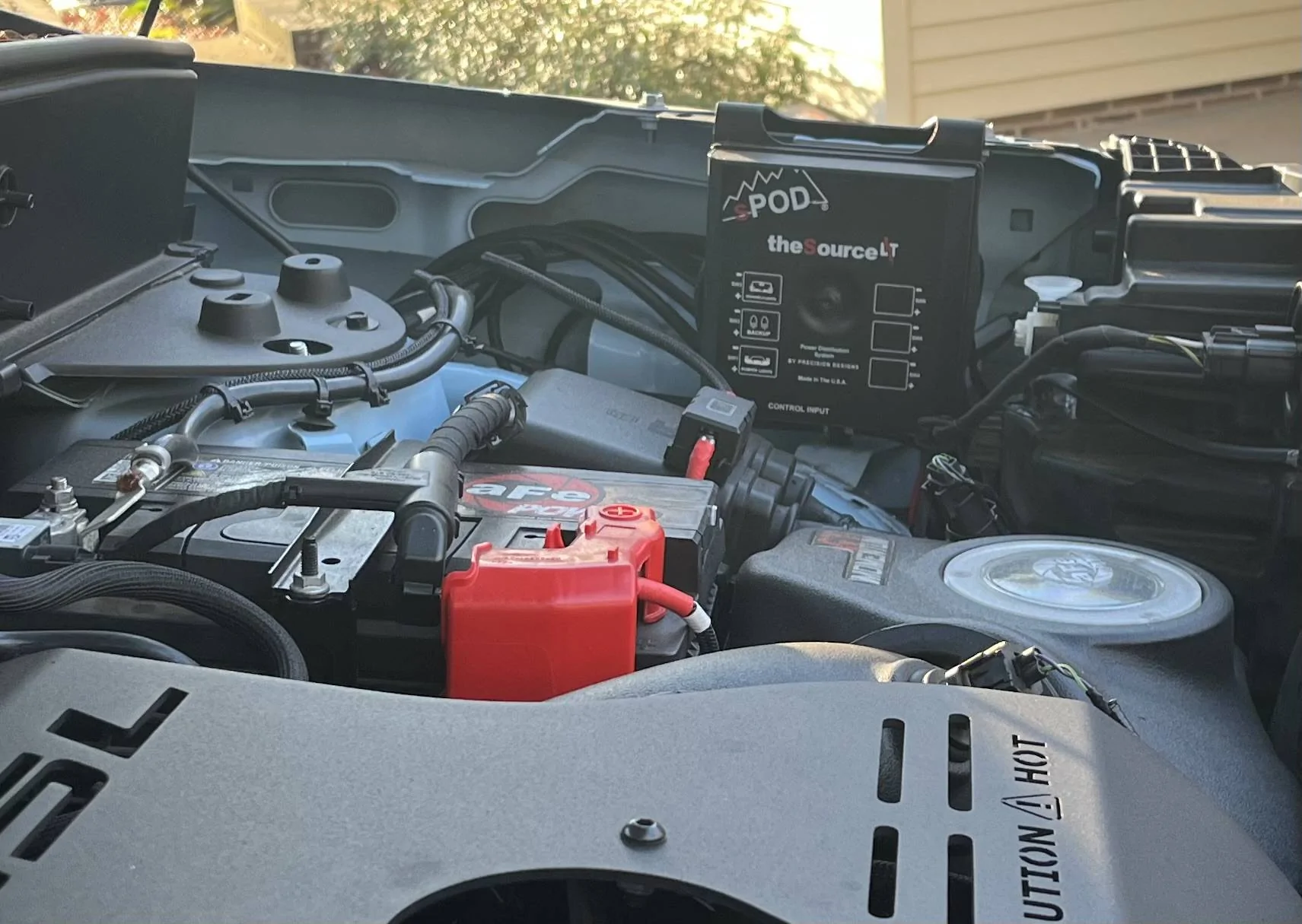 Ford Bronco Sport Auxbeam Mount location IMG_0345