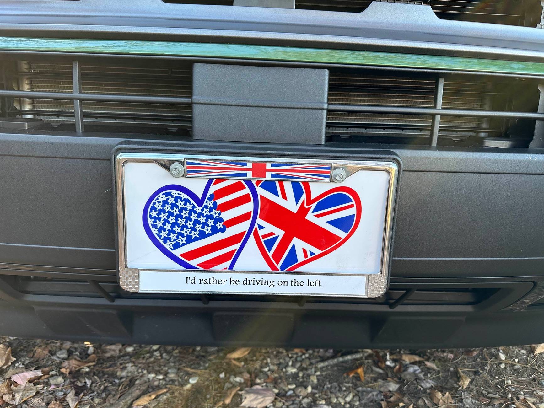 Ford Bronco Sport No front license plate provision? IMG_3756