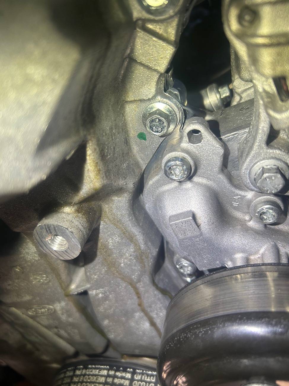 Ford Bronco Sport Ford Bronco 1.5 liter engine and transmission leak. IMG_6802