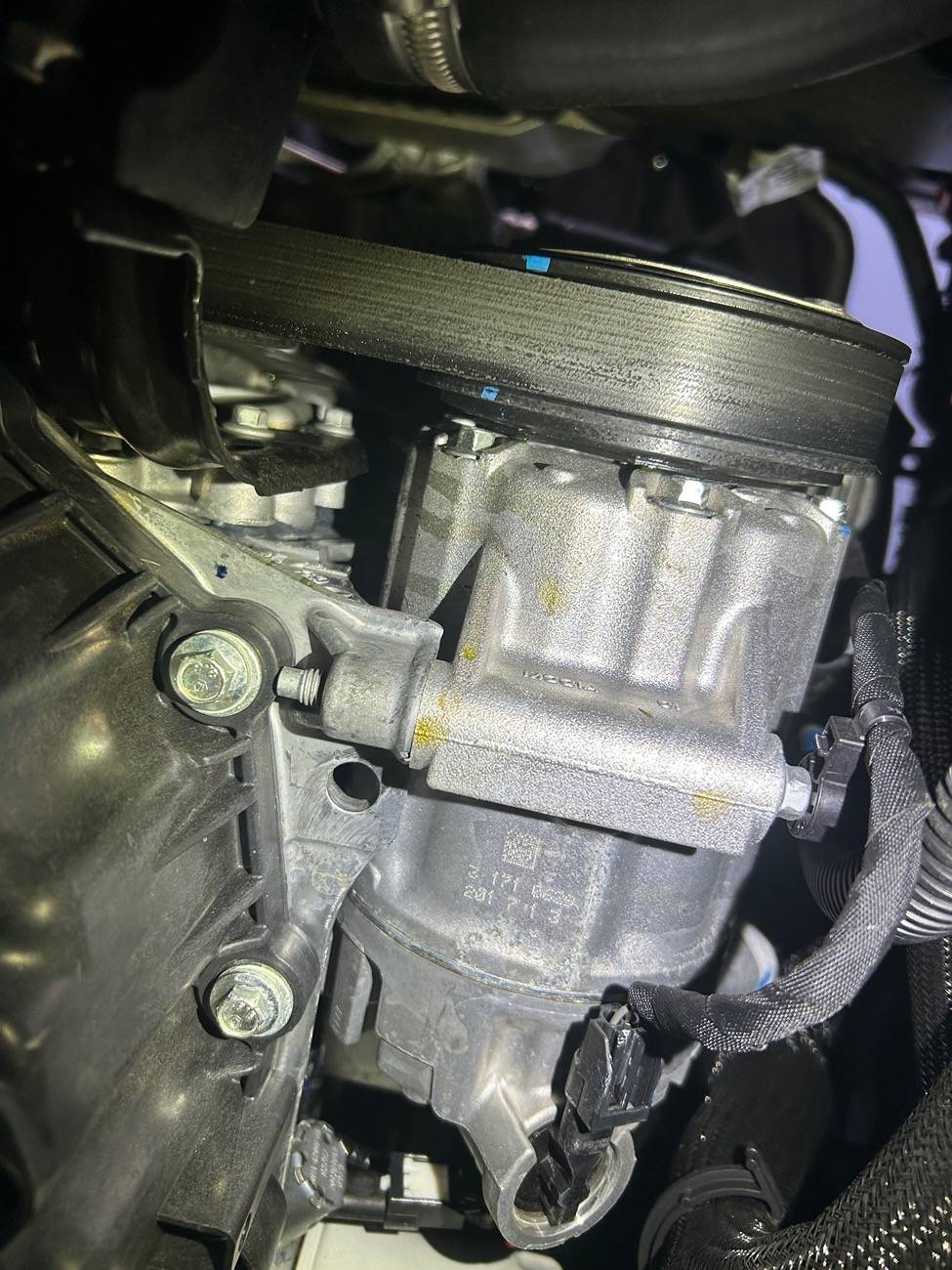 Ford Bronco Sport Ford Bronco 1.5 liter engine and transmission leak. IMG_6805