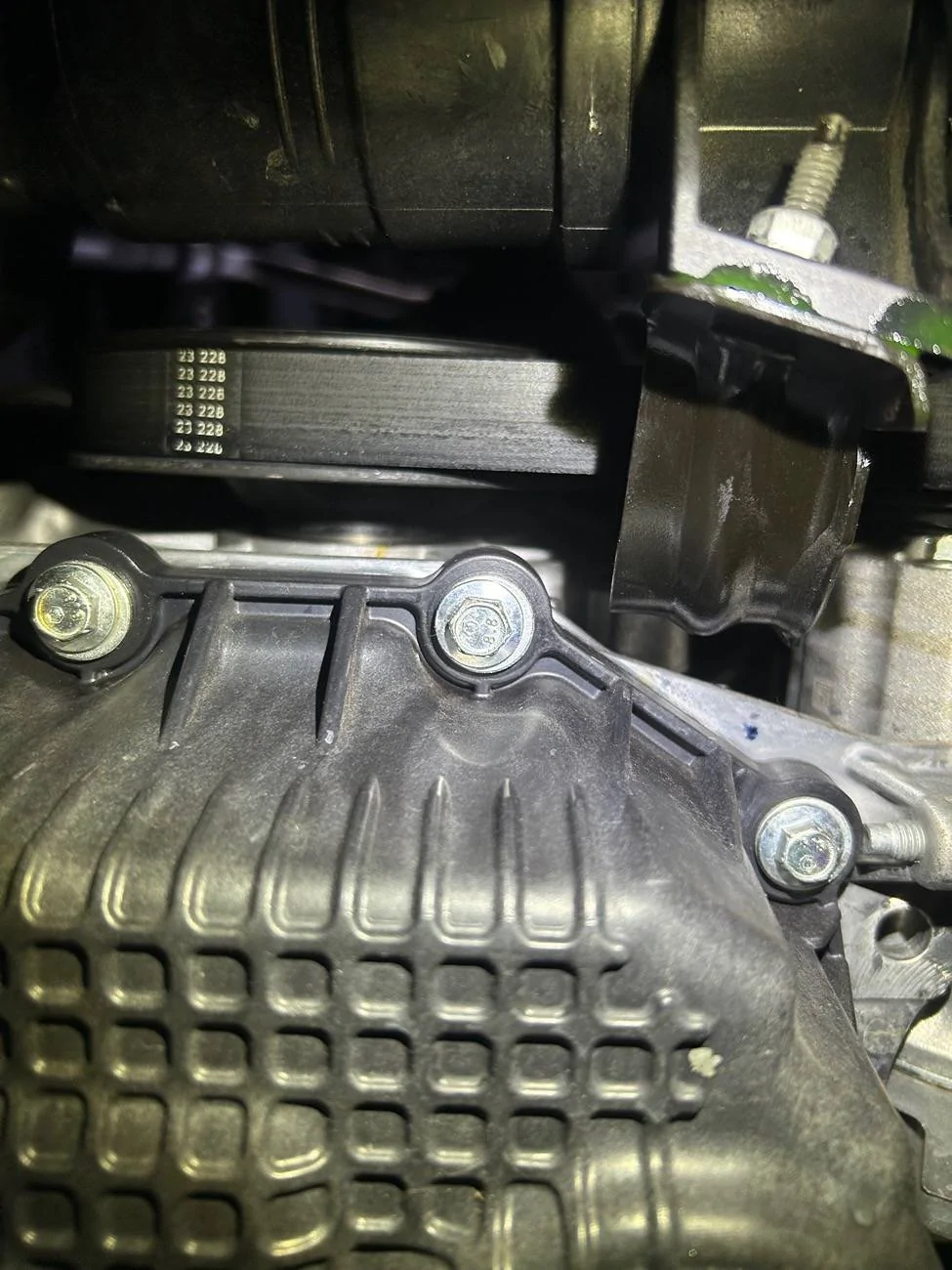 Ford Bronco Sport Ford Bronco 1.5 liter engine and transmission leak. IMG_6806