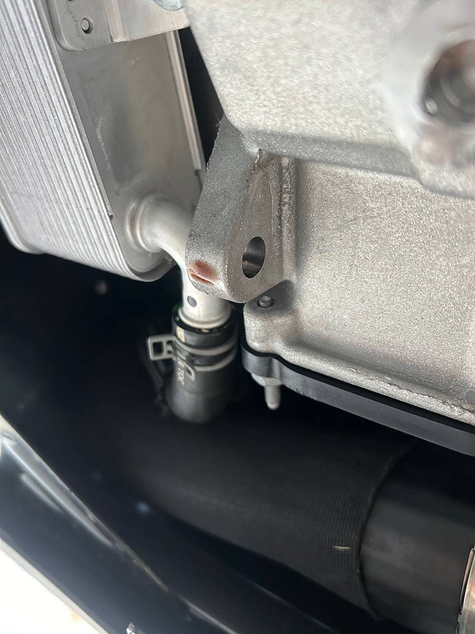 Ford Bronco Sport Ford Bronco 1.5 liter engine and transmission leak. IMG_6804