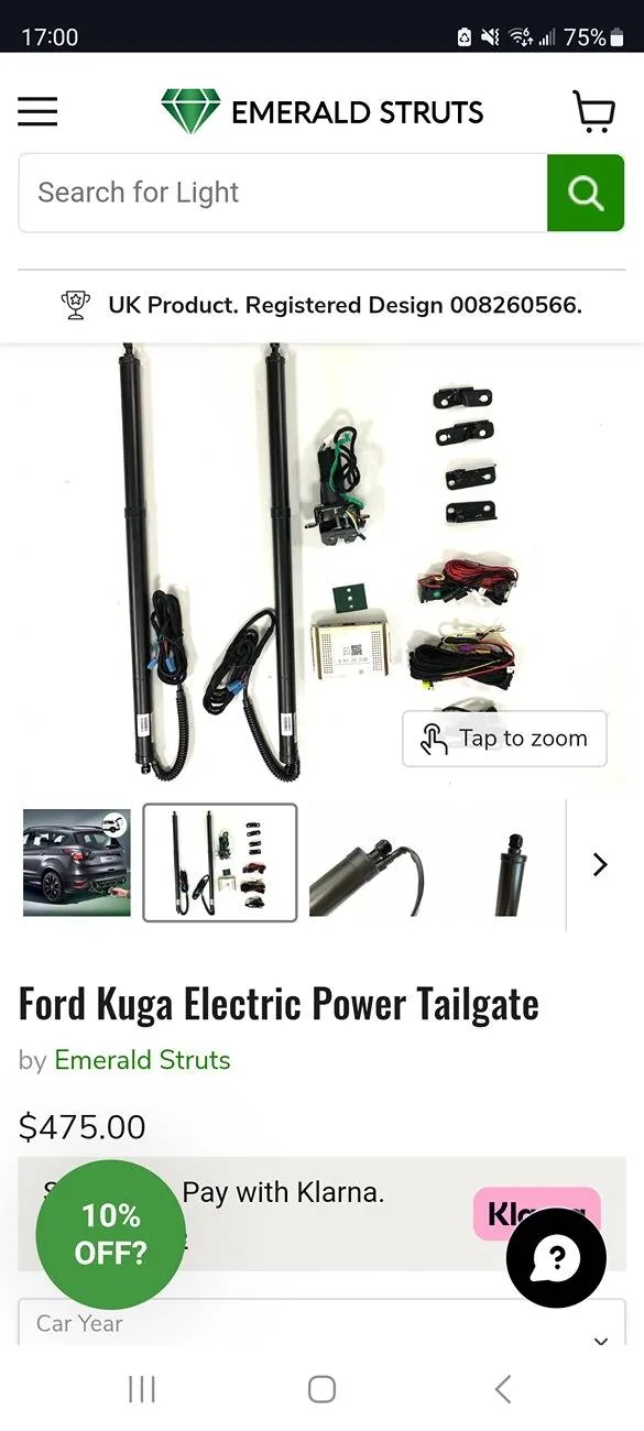 Ford Bronco Sport Power Liftgate via aftermarket? Screenshot_20250208_170026_Chrom