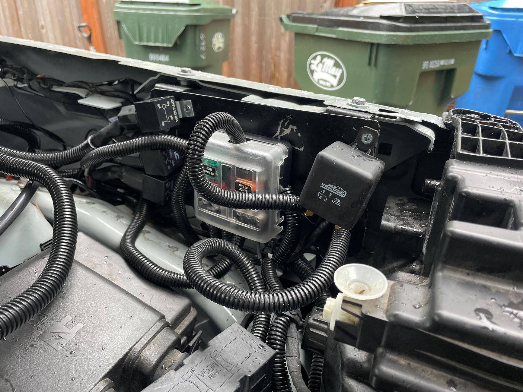 Ford Bronco Sport Auxbeam Mount location IMG_6027