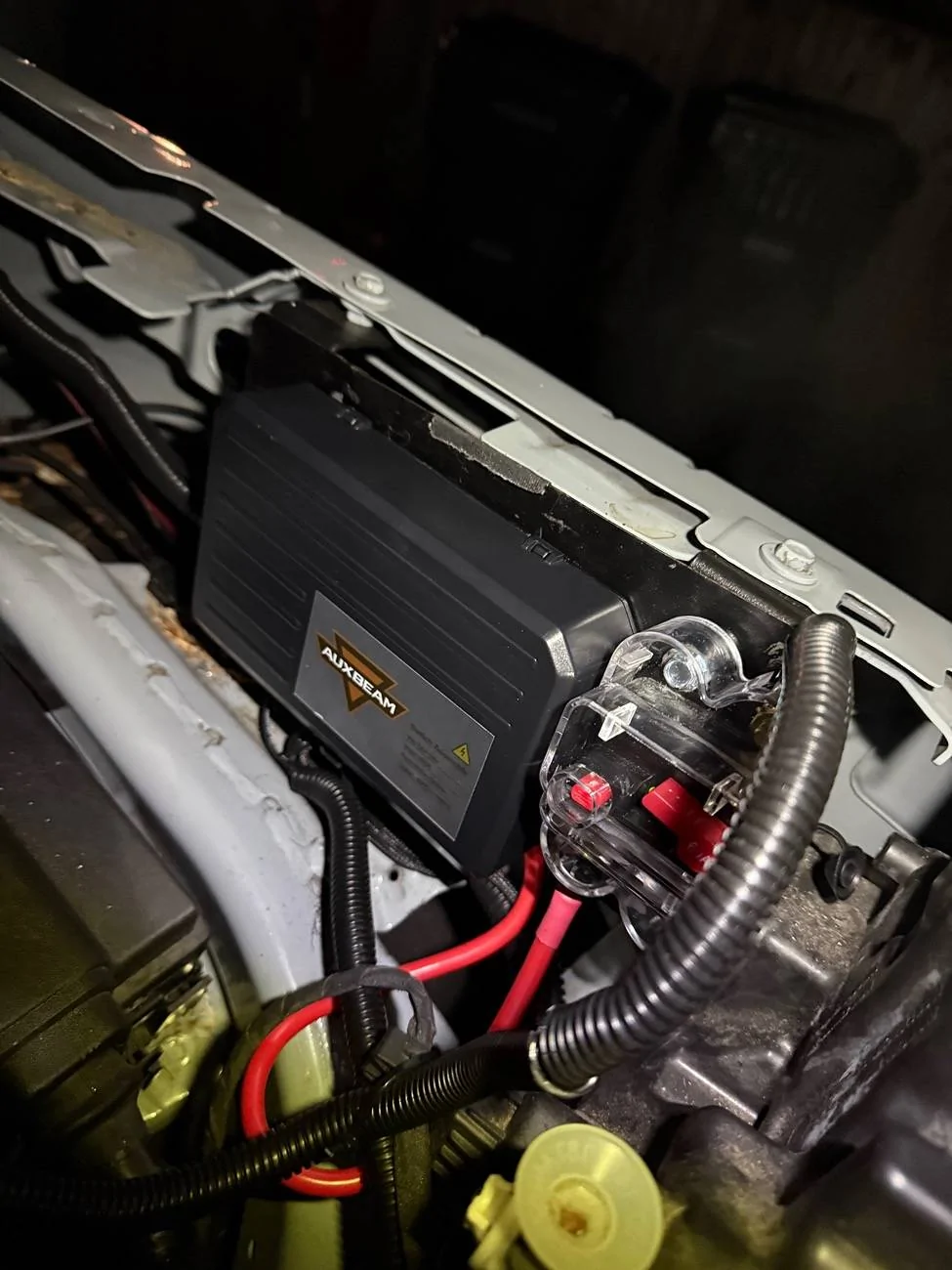 Ford Bronco Sport Auxbeam Mount location IMG_6022