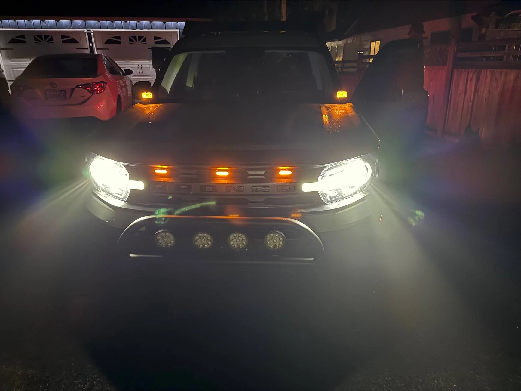 Ford Bronco Sport Auxbeam Mount location IMG_6026