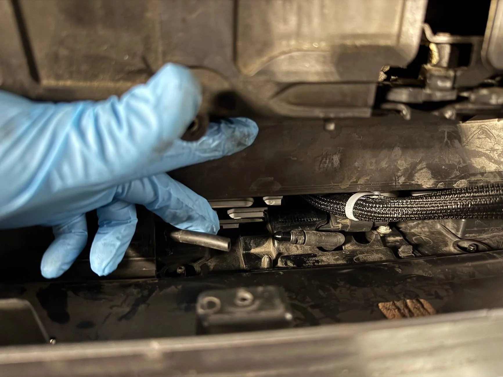 Ford Bronco Sport Guide to Fixing Leaky Front Camera Washer IMG_4669