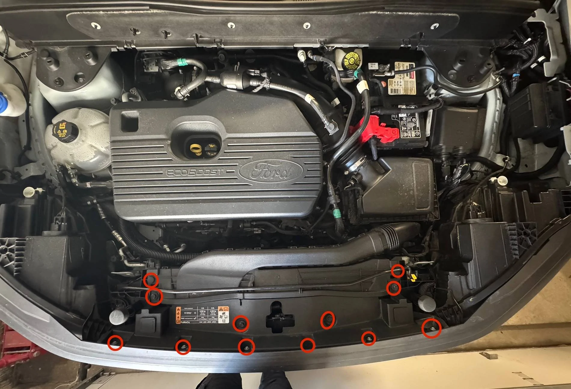 Ford Bronco Sport Guide to Fixing Leaky Front Camera Washer IMG_4682