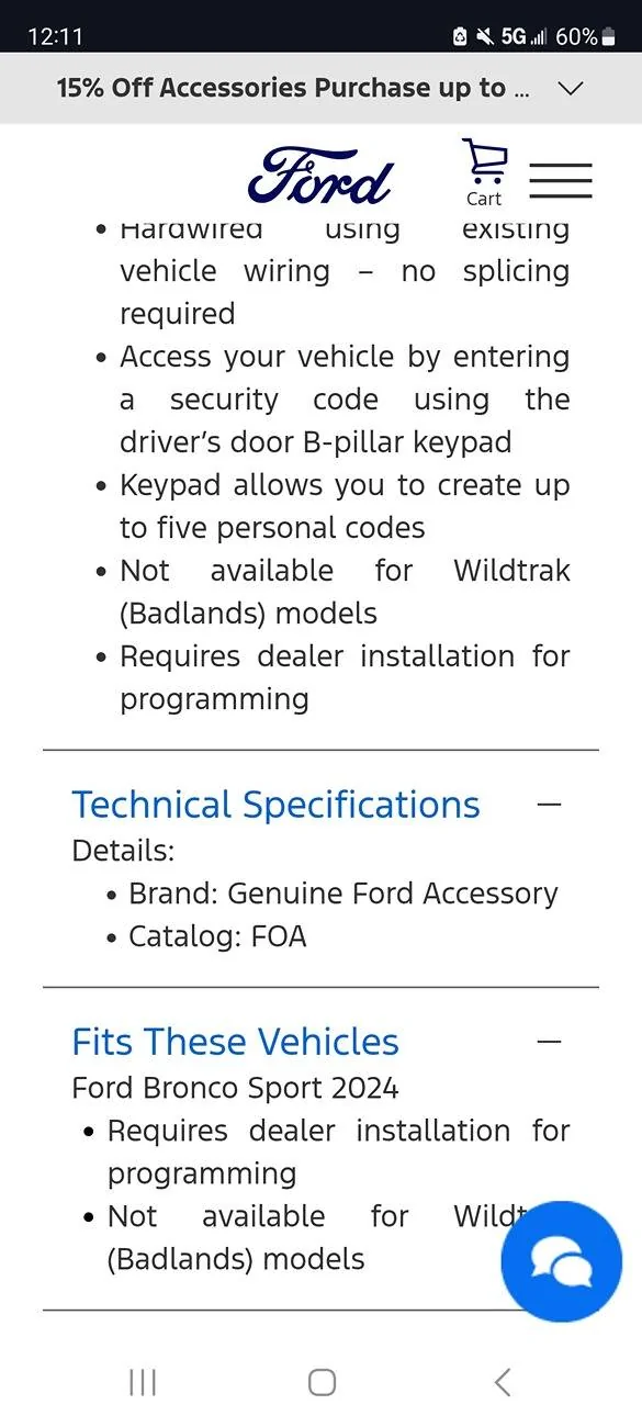Ford Bronco Sport What did you do TO your Bronco Sport today? Screenshot_20250205_121134_Chrom
