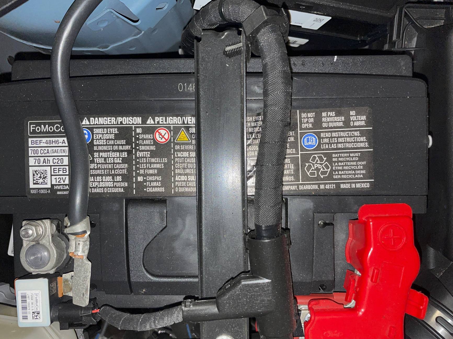 Ford Bronco Sport Ford Battery Recall - #25S02 Bronco Battery 1