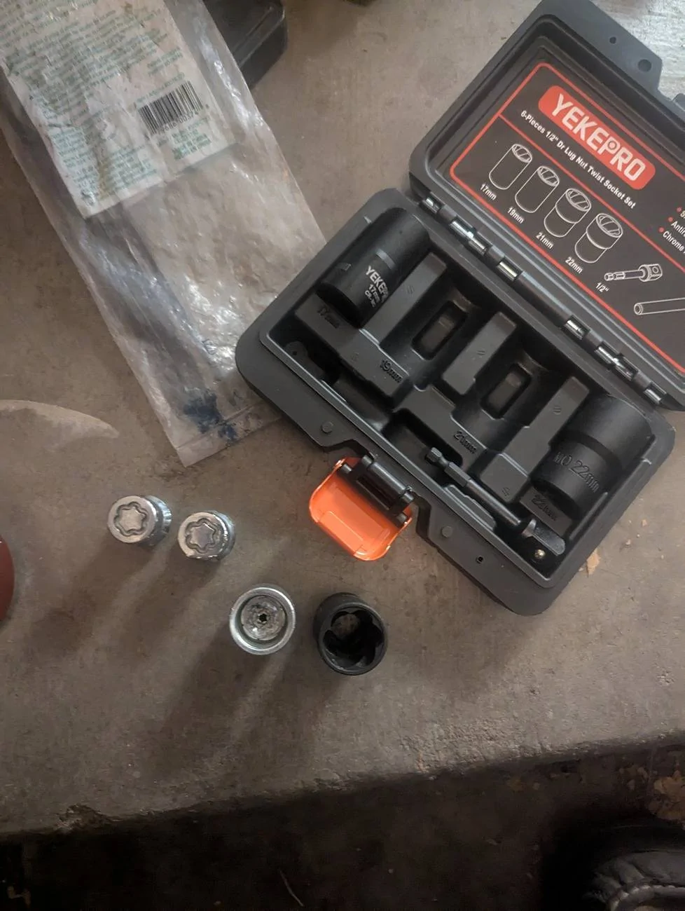 Ford Bronco Sport Mcguard wheel lock warning PXL_20250220_030750706