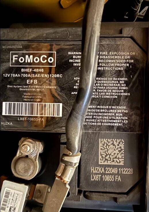 Ford Bronco Sport Ford Battery Recall - #25S02 1740322281768-ty