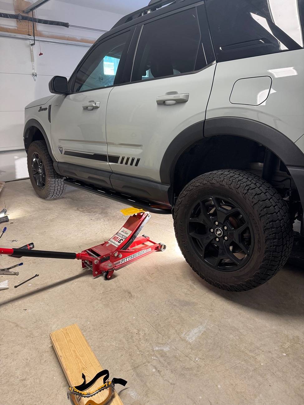 Ford Bronco Sport Installed JCR Offroad Evap Skid on Badlands. IMG_4791