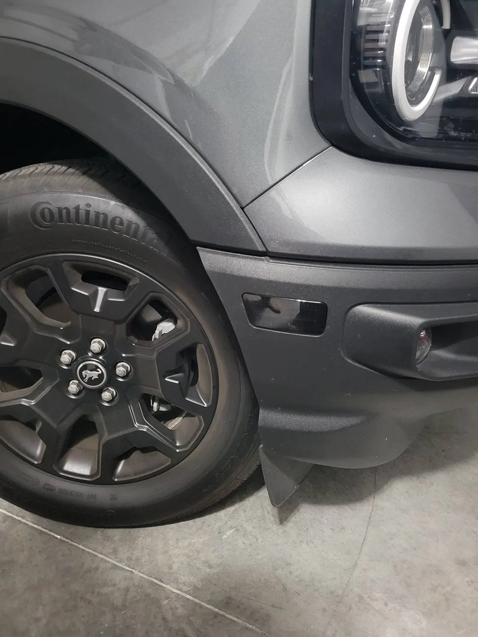 Ford Bronco Sport Black Out Mods Front Bump BO