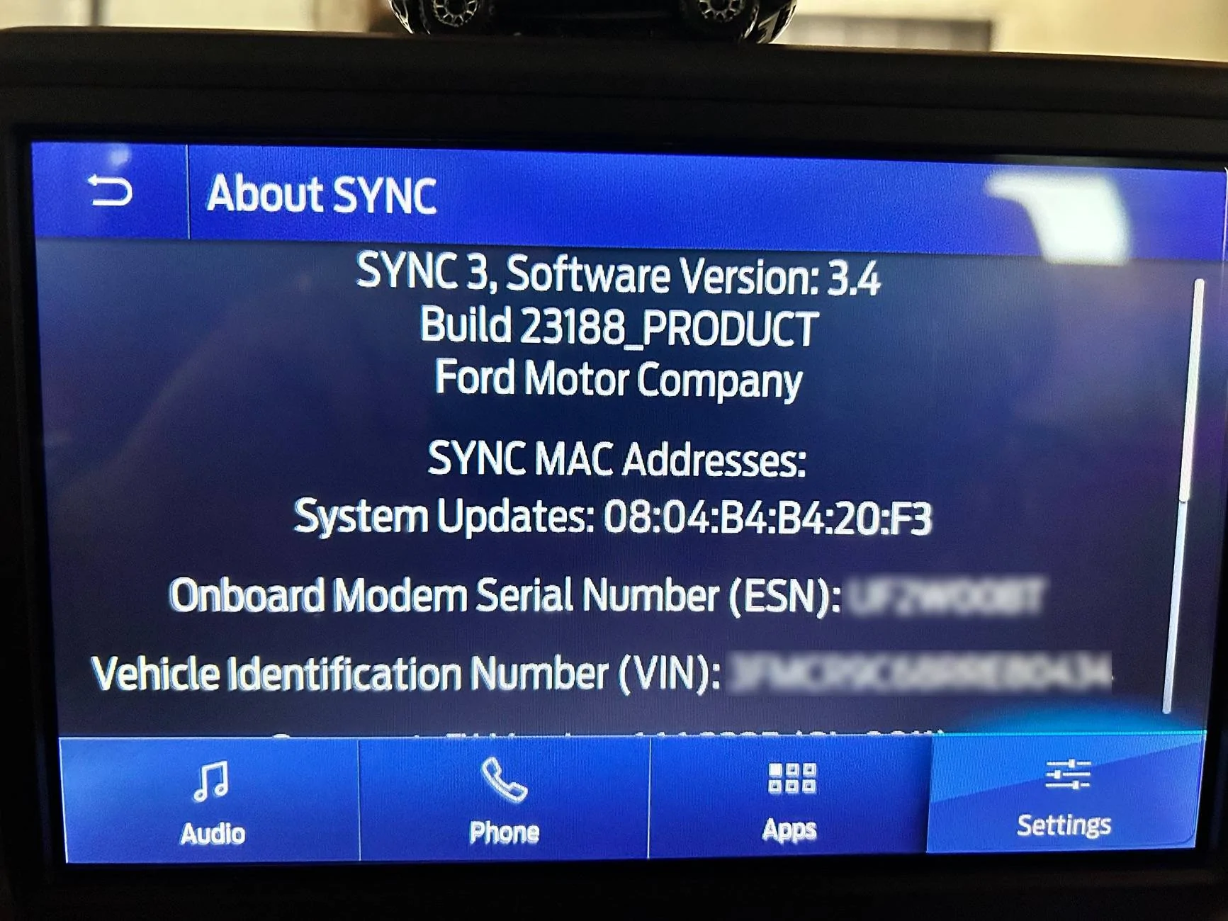 Ford Bronco Sport CarPlay music stops minutes after playing IMG_8507