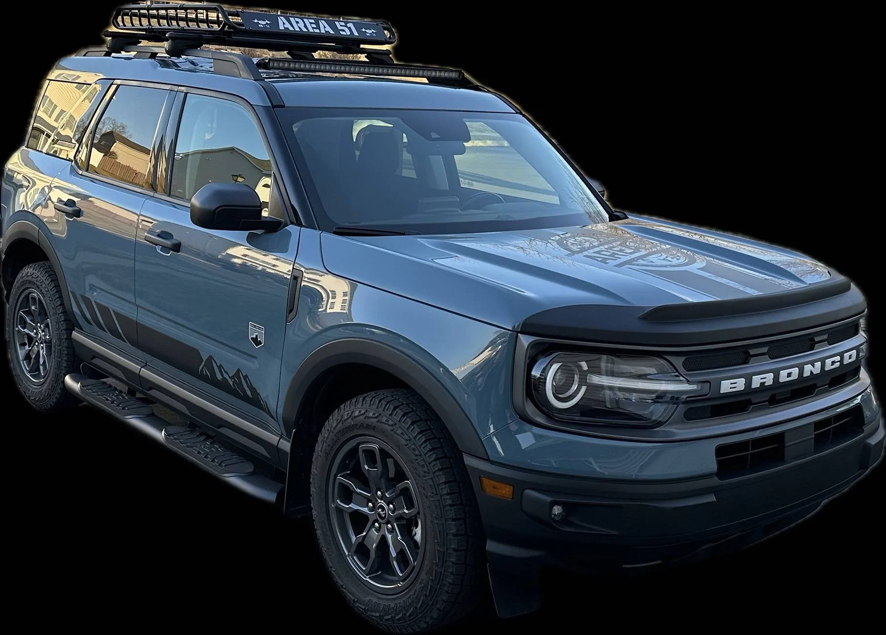 Ford Bronco Sport Rough Country Roof Mount Light Bar IMG_8433