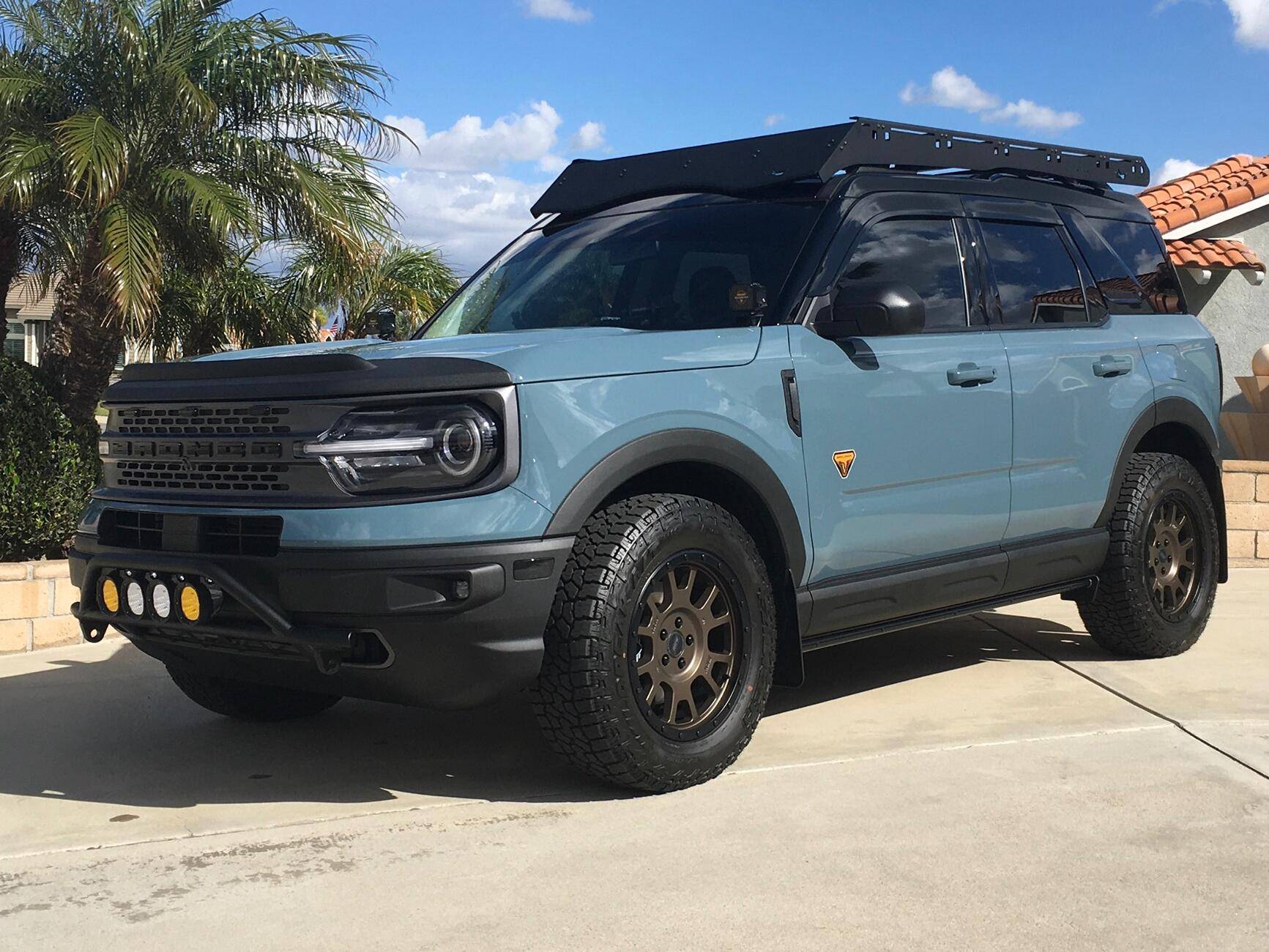 Ford Bronco Sport 2 1/4 inch lift installed. IMG_2506