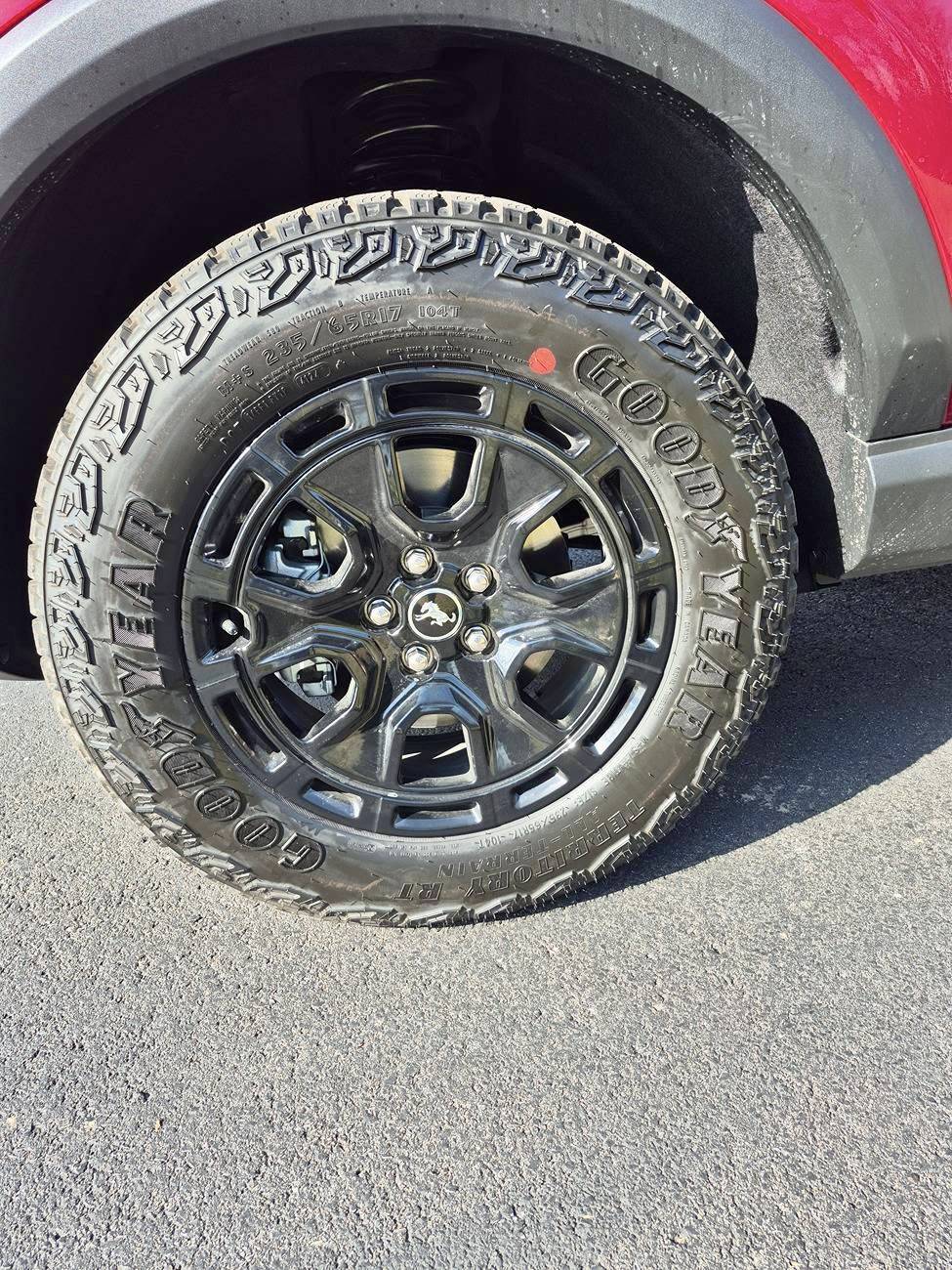 Ford Bronco Sport New Tires at 35000 miles IMG_4210