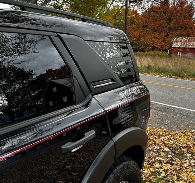 Ford Bronco Sport How to remove exterior trim pieces Flag window