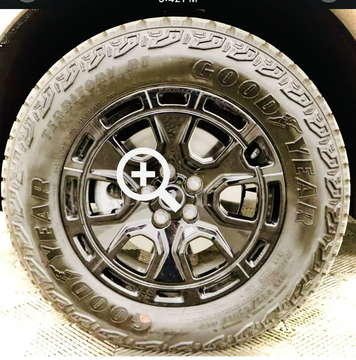 Ford Bronco Sport New Tires at 35000 miles IMG_4427