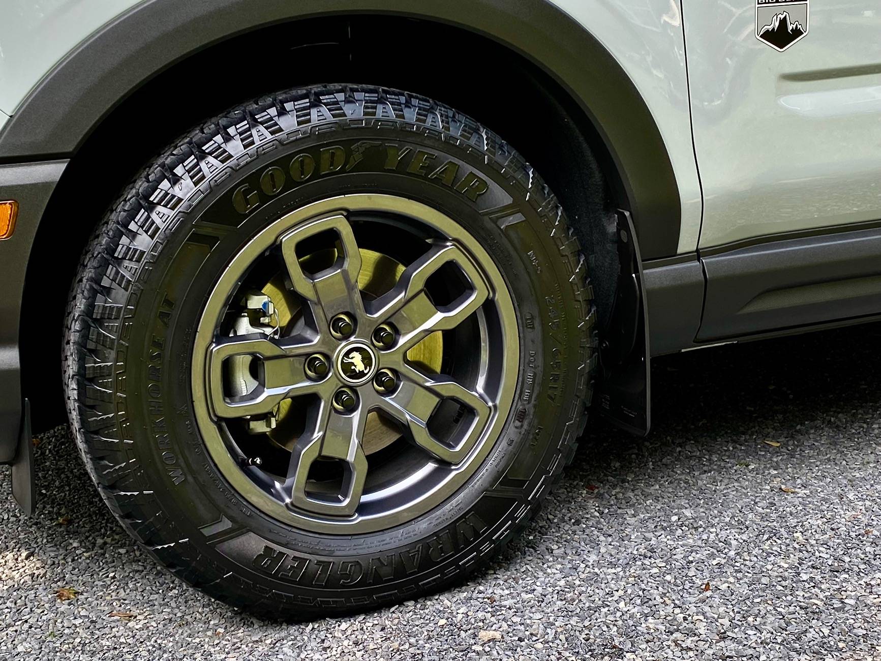 Ford Bronco Sport Largest tire size on 2021 BS Big Bend -- with and without lift kit? IMG_2186