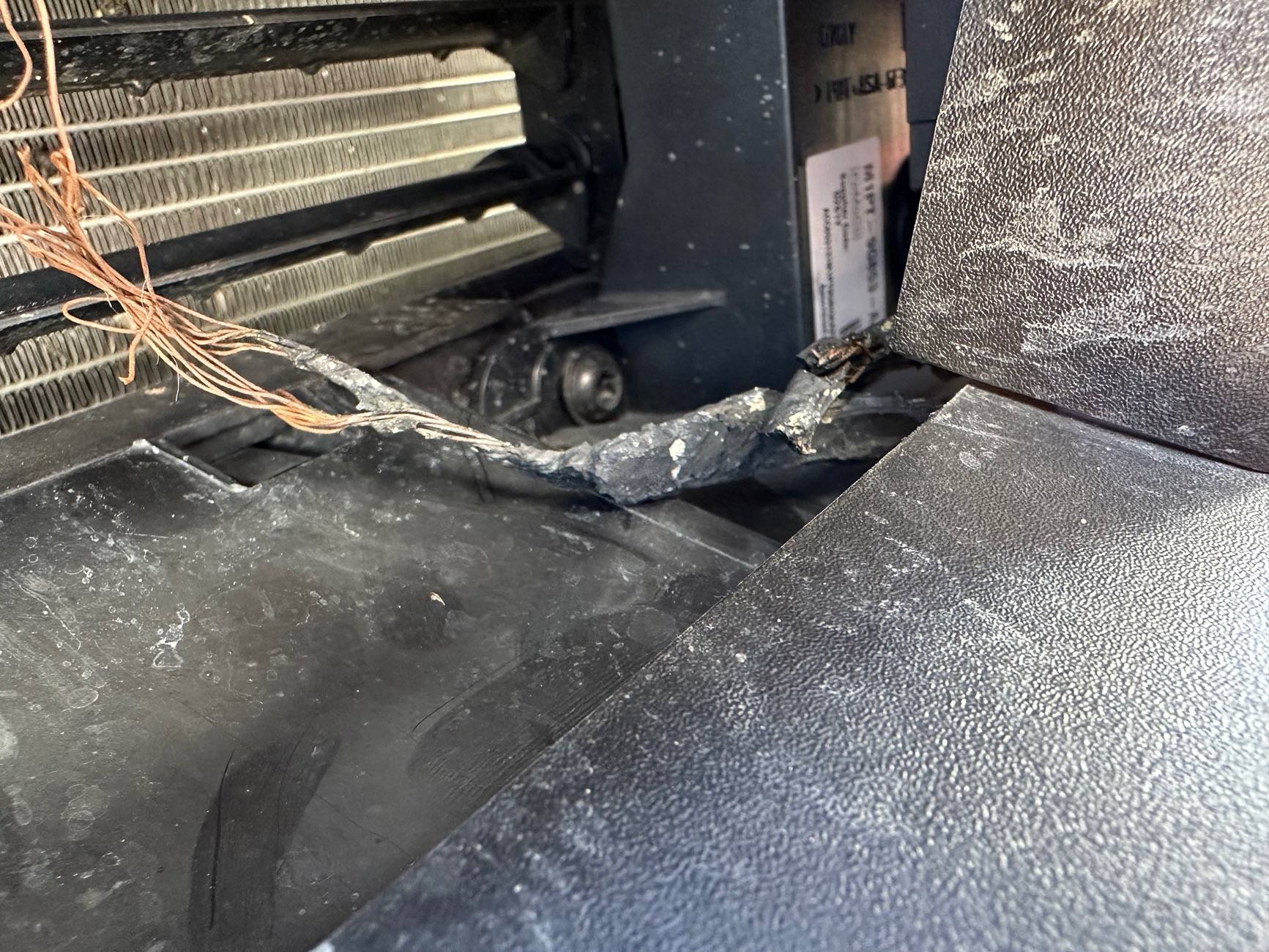 Ford Bronco Sport What is this wire in front of grill? IMG_1994