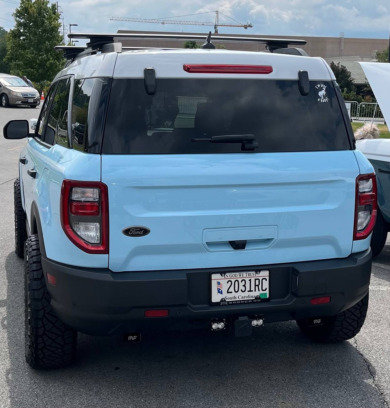 Ford Bronco Sport Backward facing light pods IMG_0151