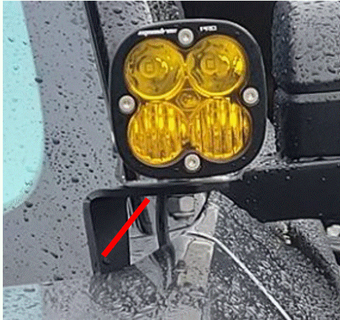 Ford Bronco Sport Seeking A-Pillar Light Help DitchBracket