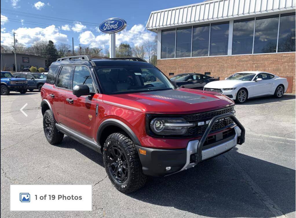 Ford Bronco Sport sasquatch sport Screenshot 2025-04-01 at 10.14.56 PM