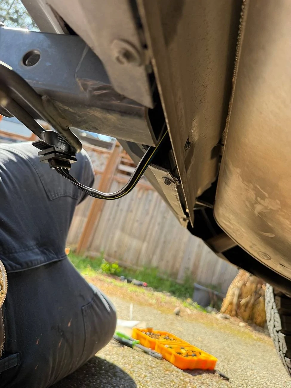 Ford Bronco Sport Installed OEM Tow Wiring Harness IMG_6535