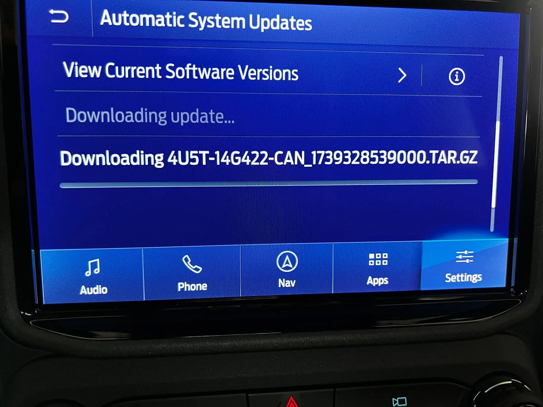 Ford Bronco Sport SYNC update question IMG_1297