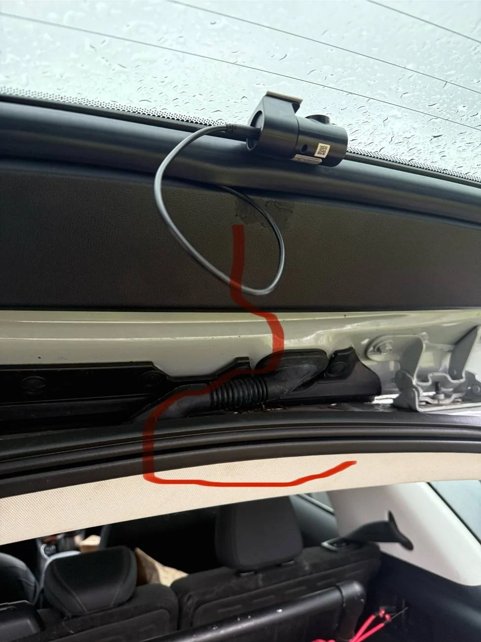 Ford Bronco Sport Dashcam Rear Camera Mounting Options IMG_6554