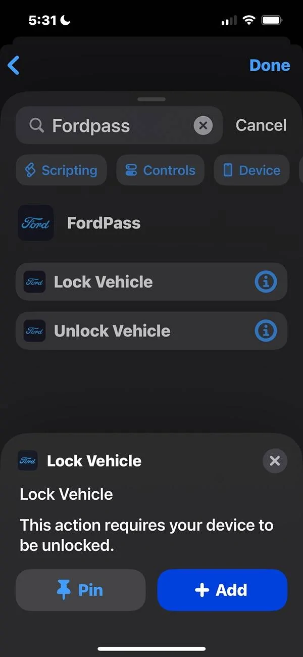 Ford Bronco Sport Fordpass App 5.14.0 (iPhone, not sure about Android) IMG_3107