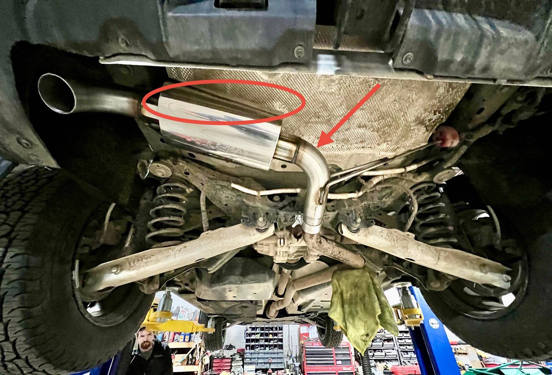 Ford Bronco Sport Rattling rear noise called a “feature” IMG_5001