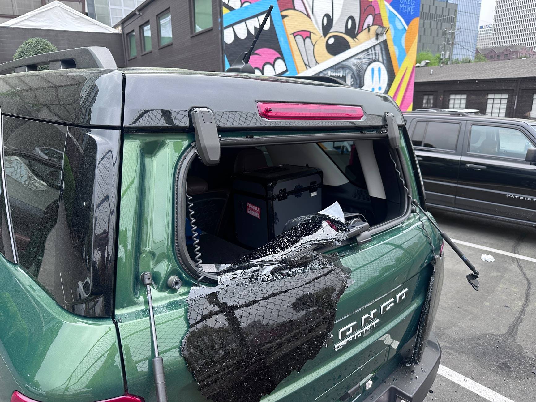 Ford Bronco Sport Back Glass Replacement IMG_4587