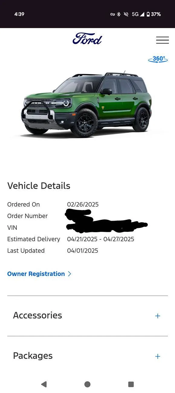 Ford Bronco Sport sasquatch sport 1000001339