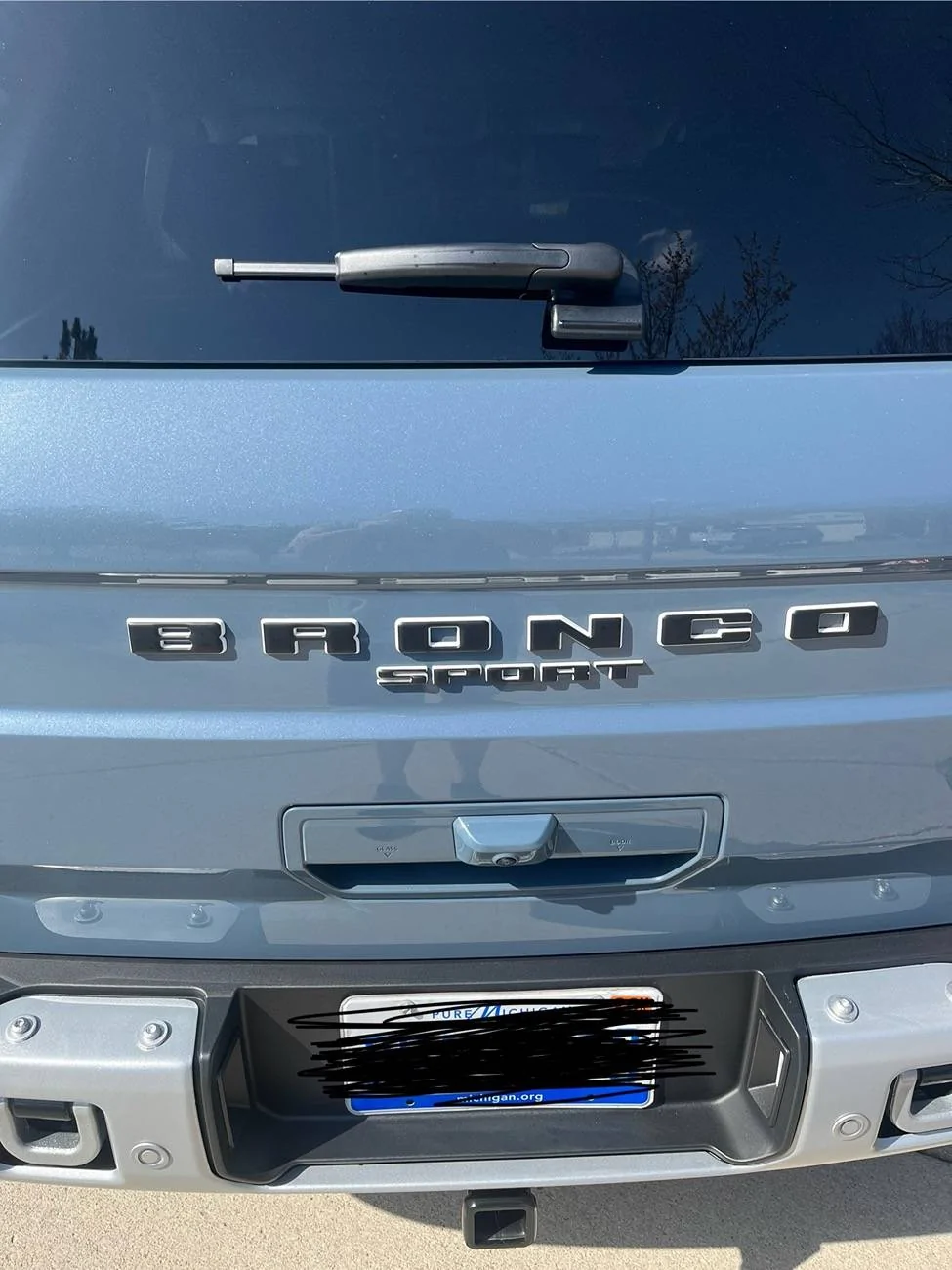 Ford Bronco Sport Bronco white lettering IMG_1873