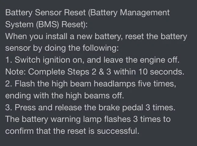 Ford Bronco Sport Battery recall battery replacement IMG_0219