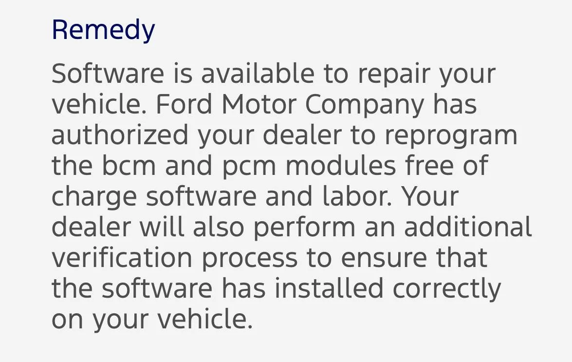 Ford Bronco Sport Get Your Free Battery Now-Updated Recalls-Battery and BCM/PCM 4/25 IMG_4816