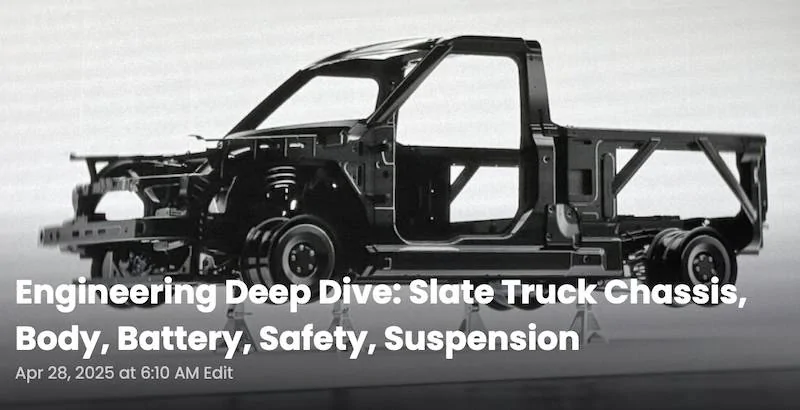 Ford Bronco Sport SLATE Truck revealed as modular SUV & Pickup. Priced under $20K after incentive slate-engineering-jpg