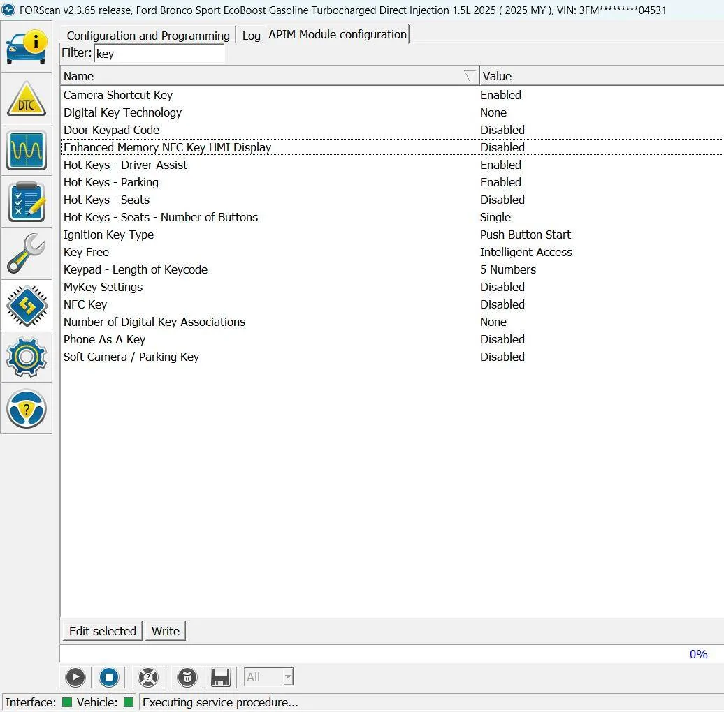 Ford Bronco Sport Ford Says Phone As A Key May Not Work For Some Owners (with Android 14 devices) APIM KEYS