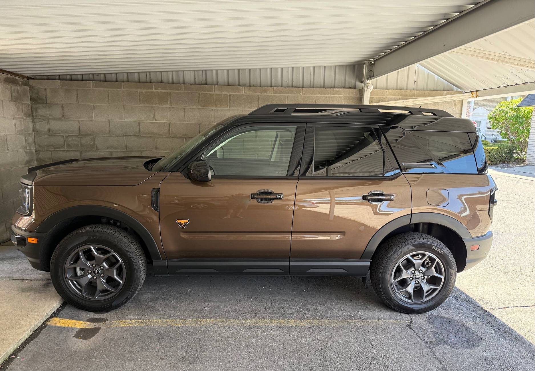 Ford Bronco Sport Vision Monaco rims and Michelin CrossClimate 2 tires IMG_7175