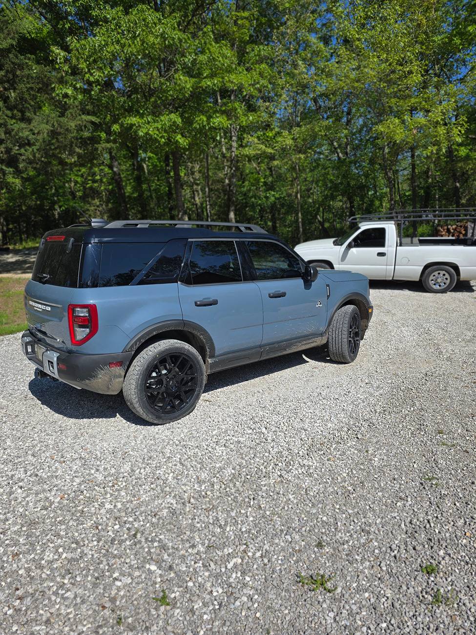 Ford Bronco Sport New 20" wheels, Thanks for the help. 20" voxx lago with 245/50 r20 milestar sports for summer 1000004764