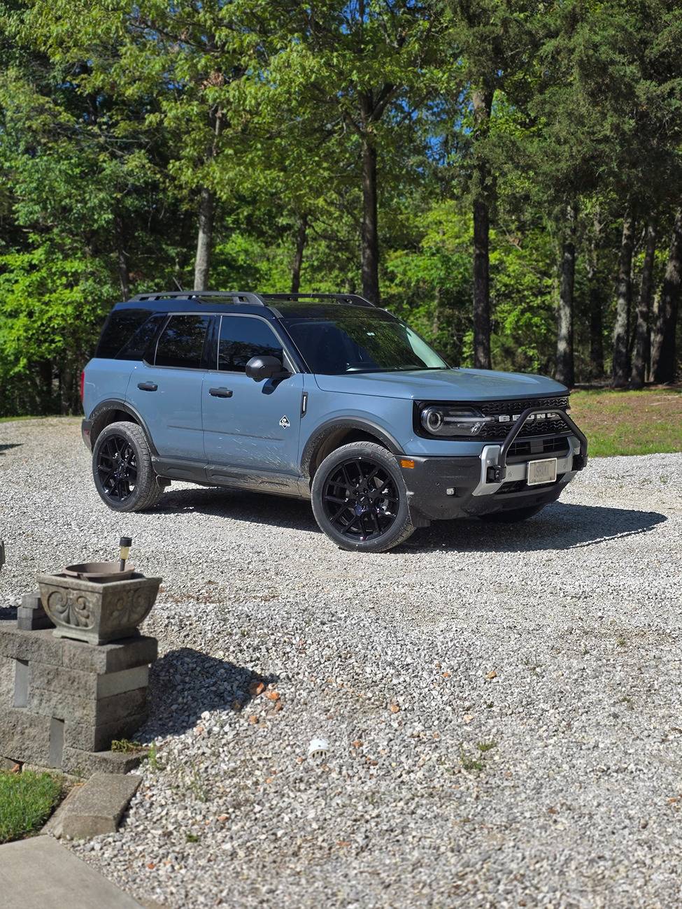 Ford Bronco Sport New 20" wheels, Thanks for the help. 20" voxx lago with 245/50 r20 milestar sports for summer 1000004763