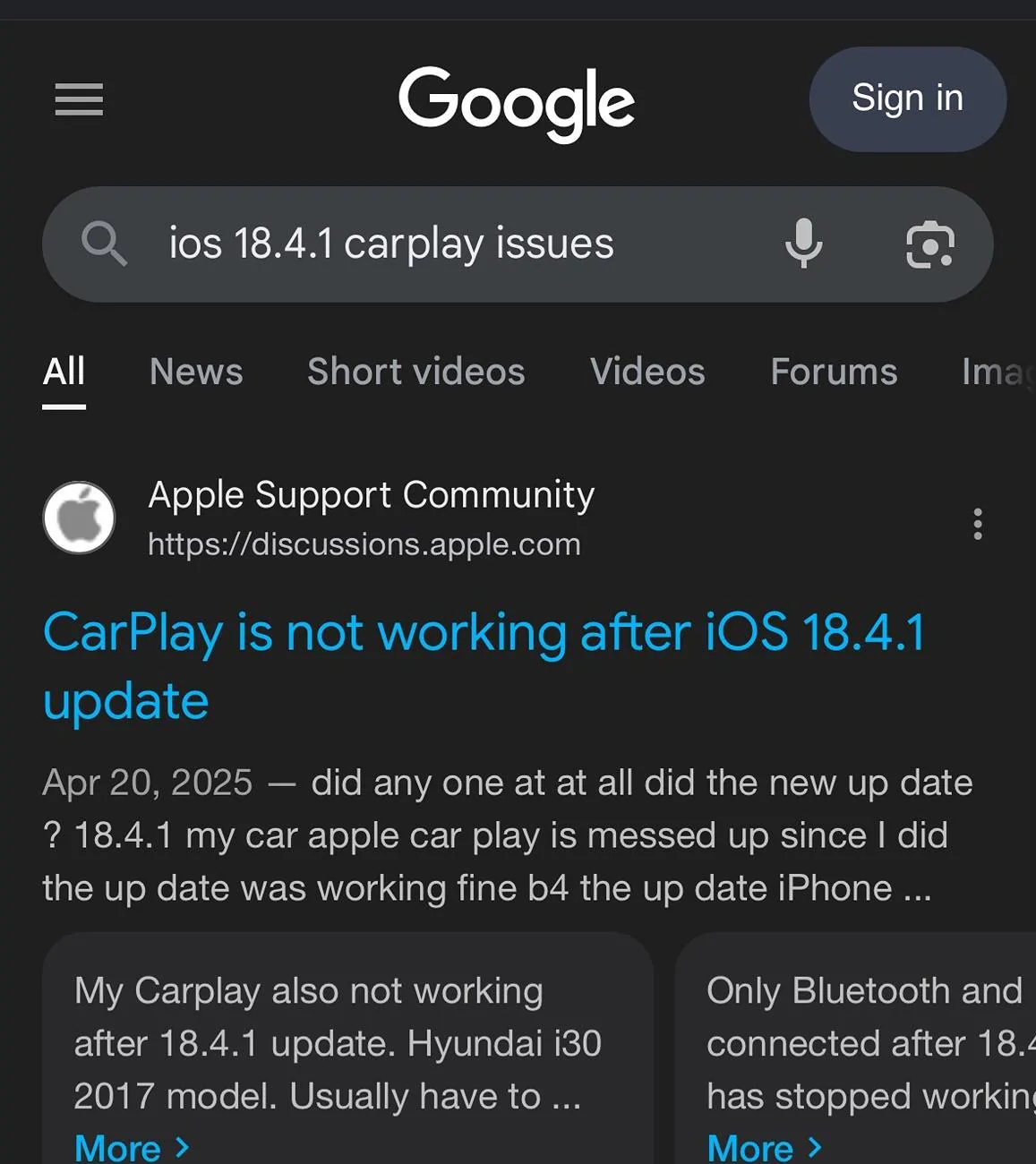 Ford Bronco Sport iPhone 16Pro Not Playing Nice with Radio IMG_5853