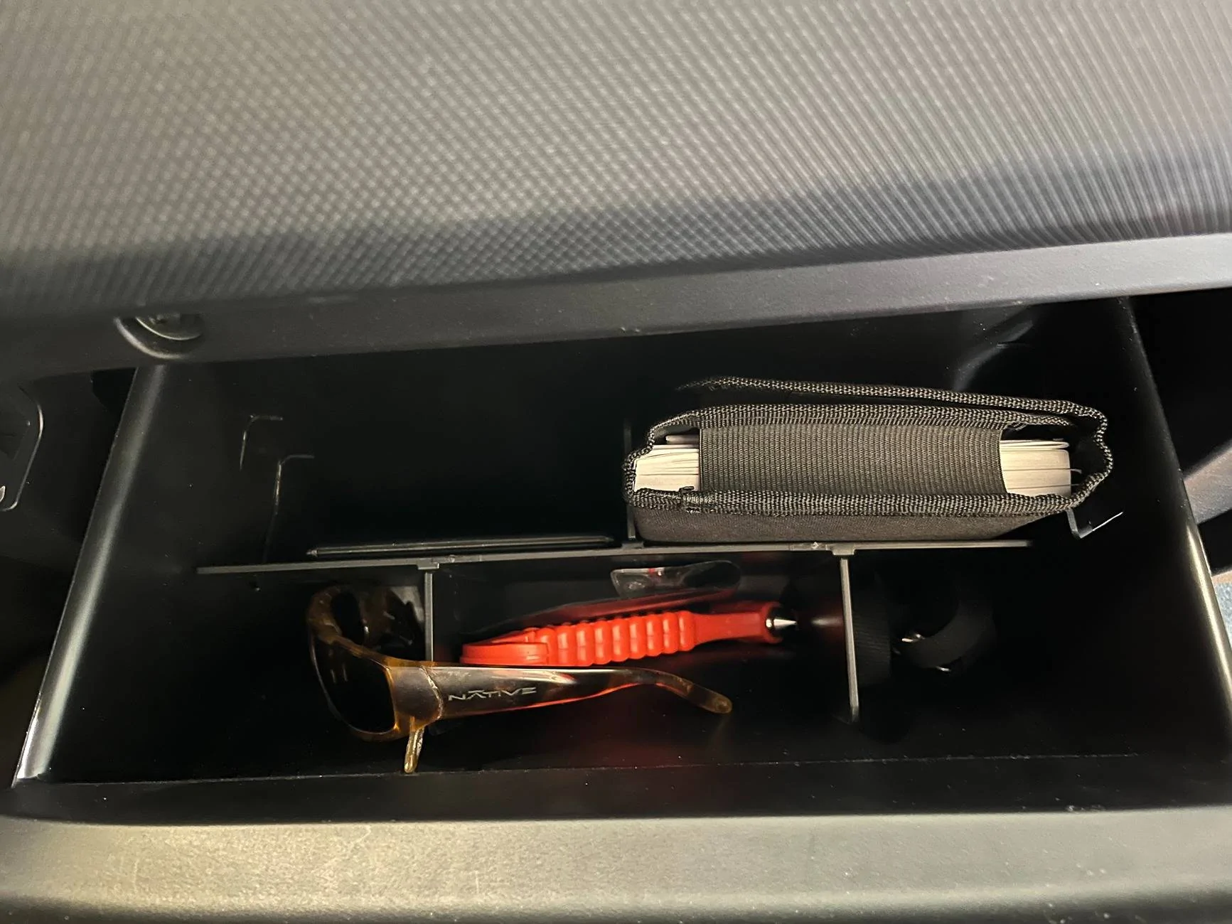 Ford Bronco Sport Is the Maverick glove compartment the same as the BS? IMG_2563