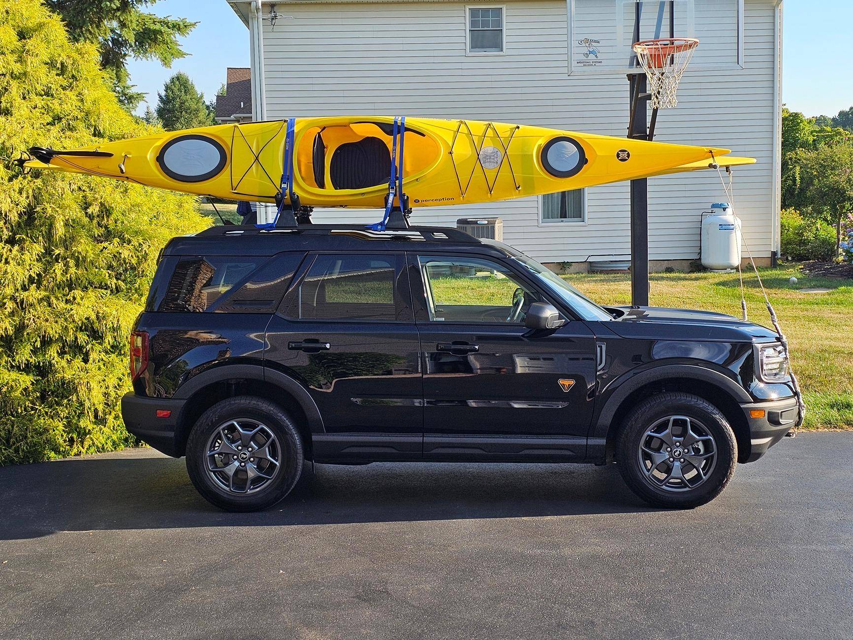 Ford Bronco Sport see ya Kayak BSport