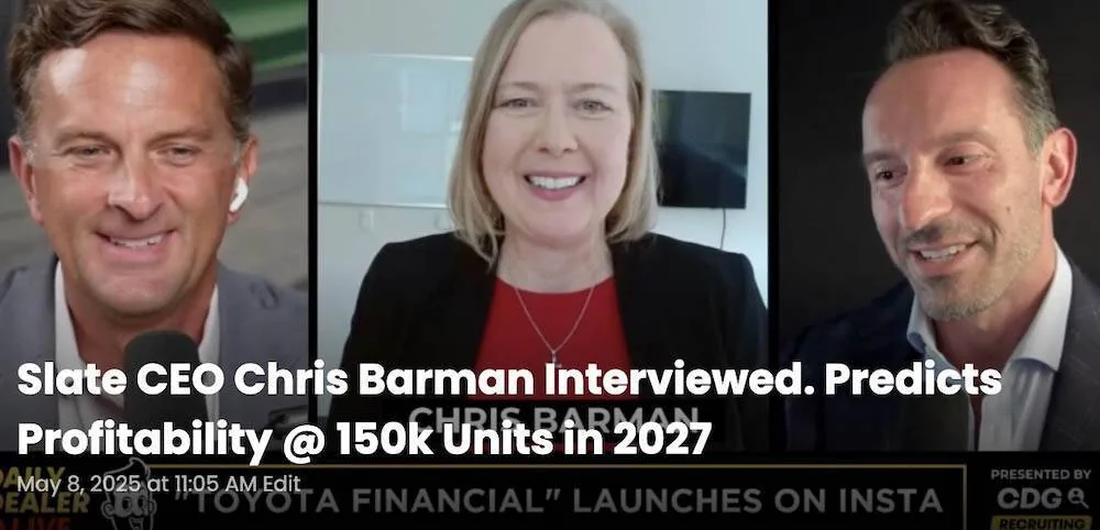 Ford Bronco Sport SLATE Truck revealed as modular SUV & Pickup. Priced under $20K after incentive slate-auto-ceo-chris-barman-interview-jpg-jpg