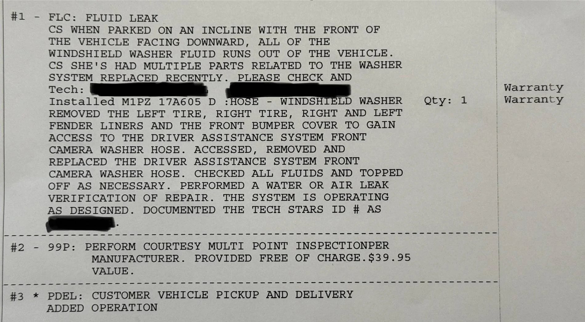 Ford Bronco Sport My 2021 Bronco sport leaks washer fluid from the front camera even when im not using the washer fluid IMG_0576
